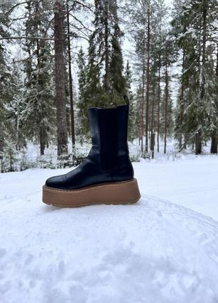 Любимые ботинки челси на платформе h&m nwot blogger