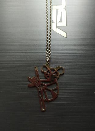 Подвеска цепочка из нержавеющей стали золото серебро чокер колье кулон