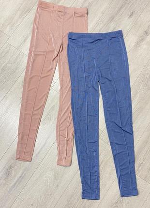Блестящие лосины от shein