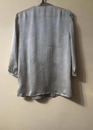 Шелковая дизайнерская блуза edina ronay3 фото