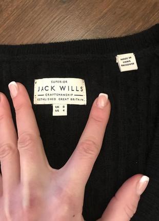 Стильный базовый свитерjack wills, 100% шерсть, размер с/м3 фото