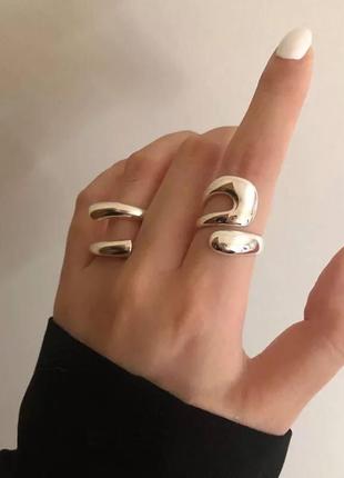 Кольцо серебряное серебряные набор комплект гарнитур кольца винтажные винтажное4 фото