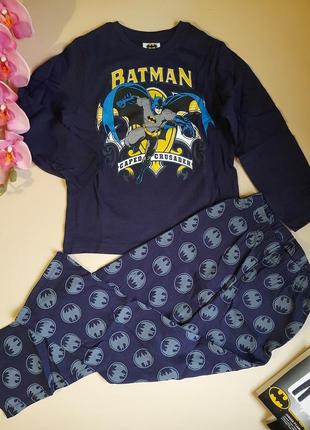 Пижама хлопковая со штанами batman 98-1041 фото