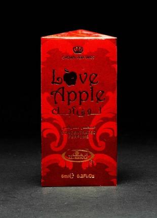 Арабские масляные духи love apple al rehab - яблоко, ваниль, корица 6 мл