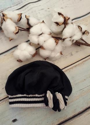 Берет шапочка на 6-9 мес