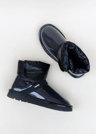 Уггі winter fashion black shoes