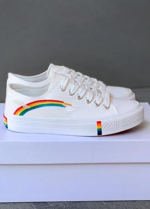 Кеди rainbow shoes1 фото