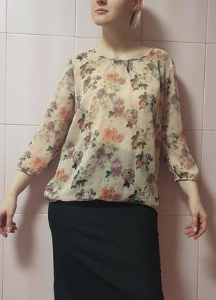 Все по 50 touch tailor блуза летние цветы красивая милая милая s с цветами1 фото