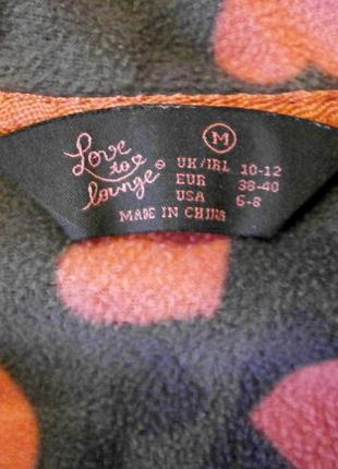 Распродажа кофта пижамная домашняя м, uk 10-12, eur 38-40, usa 6-8 love to lounge4 фото