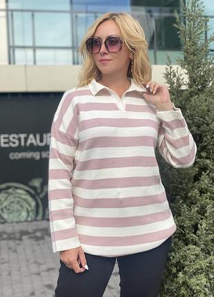 Шикарный свитерок туреччина 🇹🇷 в полоску