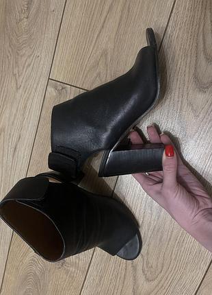 Whistles ботильйони босоніжки туфлі натуральна шкіра