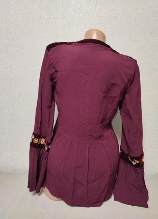 Красивая нарядная блузка с вышивкой вышиванка5 фото