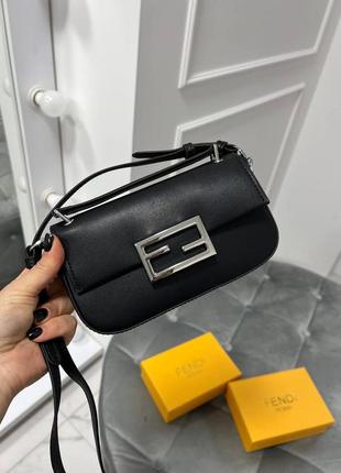 Сумка клатч люкс у стилі fendi🖤1 фото