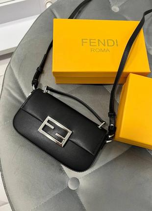 Сумка клатч люкс в стиле fendi🖤9 фото