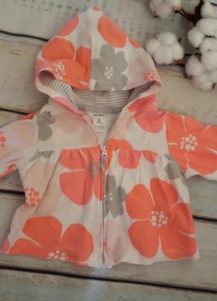 Яскрава кофта на змійці carter ' s 6m