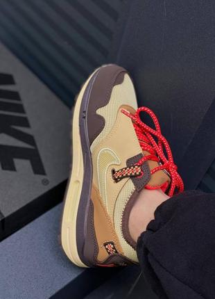 Кроссовки air max 87 x travis scott cactus jack baroque brown4 фото