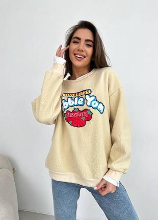 Плюшевий світшот 💞