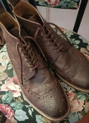 Чоловічі шкіряні черевики лофери, великобританія