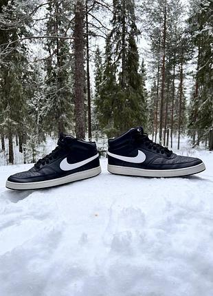 Nike court vision mid next nature мужские кроссовки