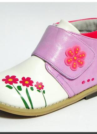Демисезонные осенние весенние ботинки для девочки  b&g little deer 13а2 р.256 фото