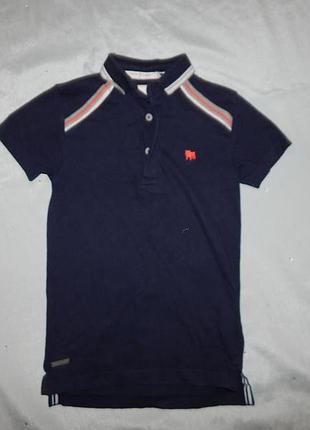 Футболка polo на мальчика 6-7 лет 122 см