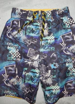 Шорты на мальчика (можно для плавания) 6-7 лет