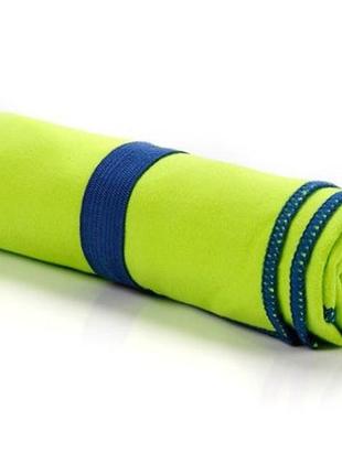 Швидковисихаючий рушник meteor towel s 42х55 см, з мікрофібри, салатовий