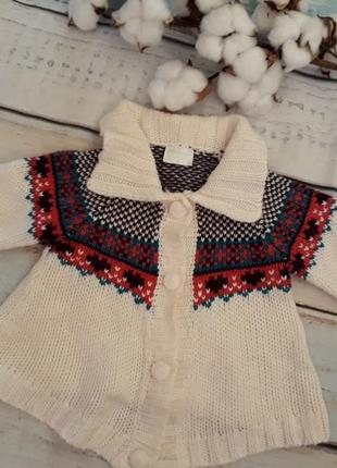Светр на заклепки 3-6 міс