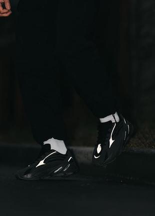 Adidas yeezy boost 700 v2❤️36рр-45рр❤️кросівки адідас ізі 700 чорні, чоловічі кросівки адідас, кроссовки изи буст 700 чёрные7 фото