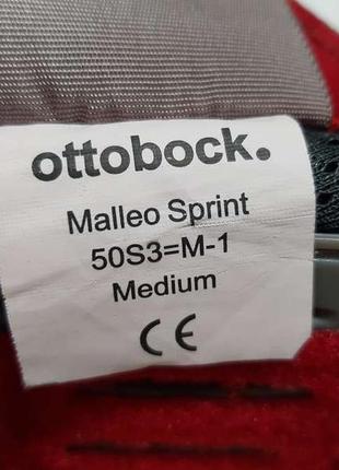 Бандаж (ортез) на голеностопный сустав ottobock malleo sprint усиленный на шнуровке4 фото