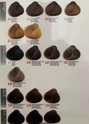 Краска для волос brelil sericolor 4