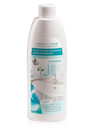 Средство для очищения ванной комнаты «эффект белизны» faberlic home