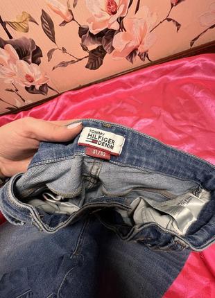 Джинси джинс штани скінни брюки tommy hilfiger томмі томі хілфігер скині skinny8 фото