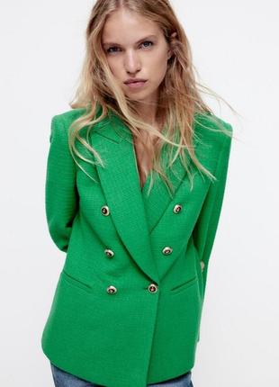 Текстурований піджак zara