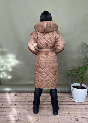 Пальто зимнее женское стеганое разм.42-484 фото