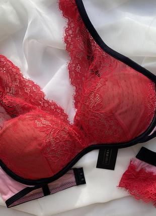 Комплект intimissimi, бралет super push-up giorgia 75b, бразильяно s