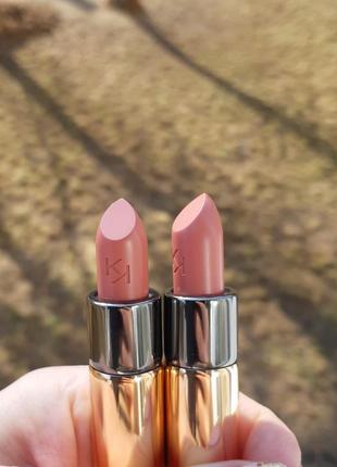 Кремова нюдова помада kiko milano gossamer emotion creamy lipstick 103 5