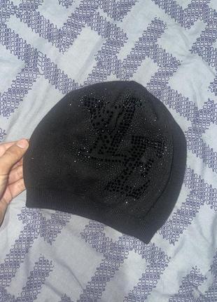 Шапка,женская шапочка,женская шапка,черная шапочка