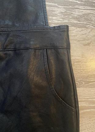 Шкіряний сарафан 3