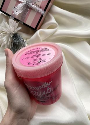 Скраб для тіла victoria’s secret pink rosewater2 фото