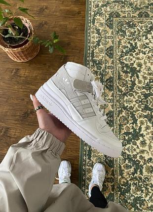 Кросівки  adidas forum 84 high white