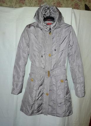 Куртка пальто пудровая tommi collection1 фото