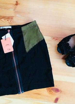 Модна спідниця-міні bershka розмір s