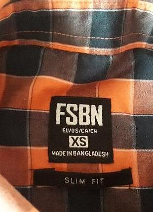 Рубашка с коротким рукавом fsbn slim fit 4