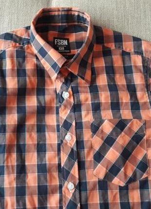 Рубашка с коротким рукавом fsbn slim fit 3