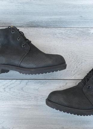 Timberland waterproof мужские кожаные ботинки черного цвета зимние оригинал 43 размер