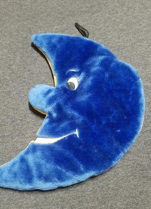 Меховой двухсторонний месяц 
для украшения детской комнаты или кроватки