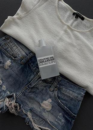 Дуже короткі шорти river island джинс сині рвані