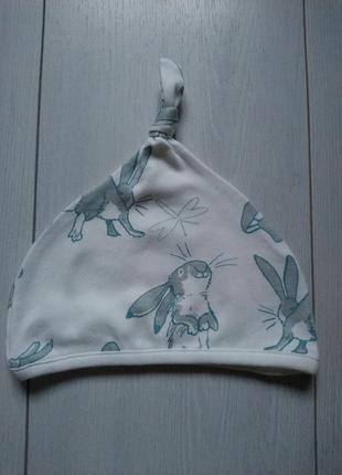 Шапочка з зайчиками