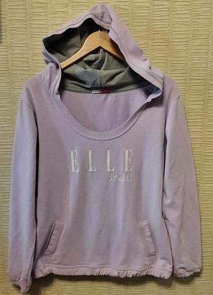 Лавандове худі кофта з капюшоном 60% котон